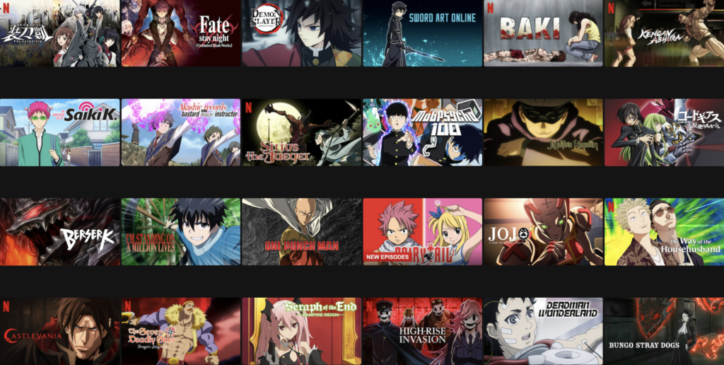 Resources For Finding Anime On Netflix